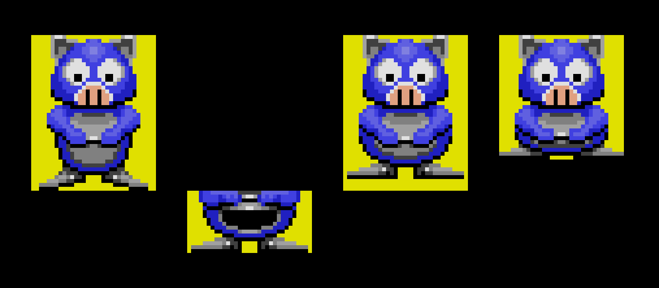 Sonic 1 but different sprites [Sonic The Hedgehog (1991)] [Mods]